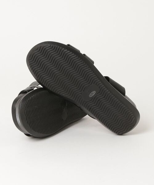 「JELLY BEANS」 フラットサンダル M ブラック レディース_画像3