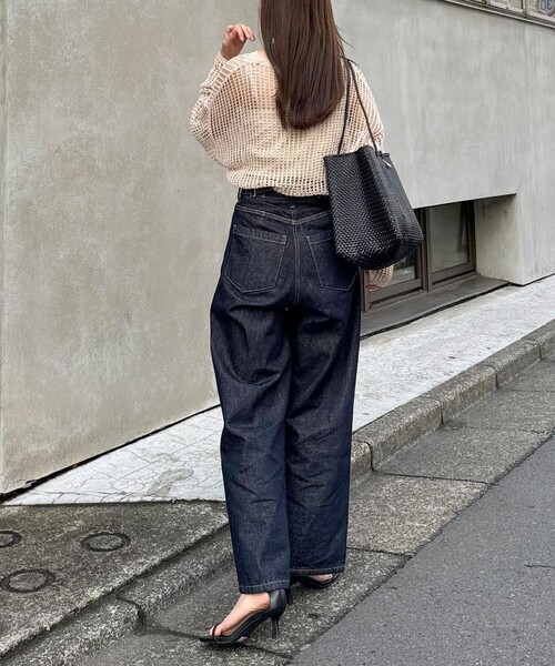 「fredy emue」 長袖ニット 38 アイボリー レディース_画像5