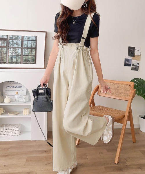 marihoja マリホジャ　オーバーオール　サロペット Java サロペット オーバーオール 「JaVaジャバコラボ」セミワイド