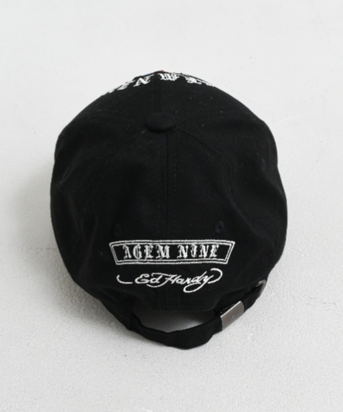 帽子 LA PEAU DE GEM oji cap A'gem 9（エージェムナイン） キャップ 帽子 メンズ A'GEM/9 × .kom