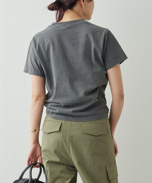 「GALLARDAGALANTE」 半袖Tシャツ FREE ベージュ レディース_画像4