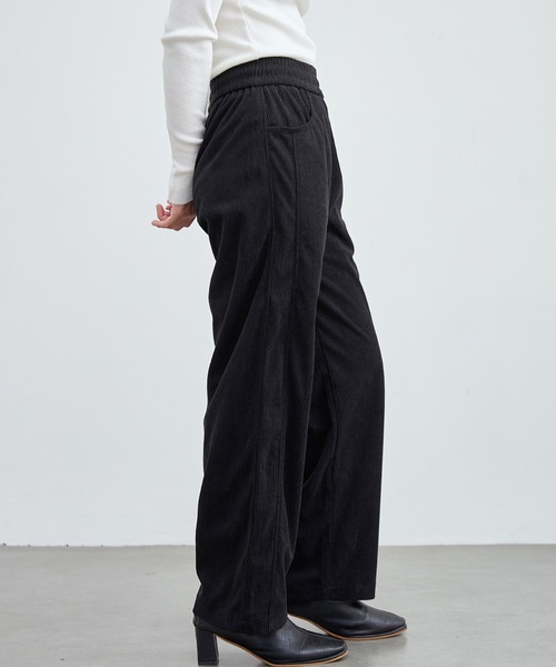 Lace Ladies（レースレディース） パンツ 裏起毛 ソリッドカラー