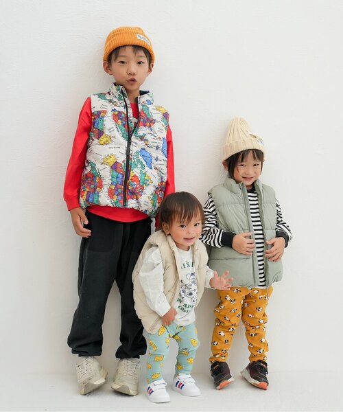 BREEZE（ブリーズ） ダウンベスト アウター 「洗える」ふわ軽インサー