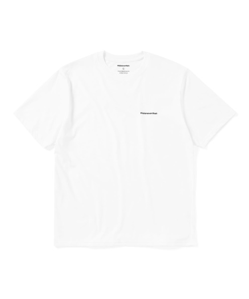 「thisisneverthat」 半袖Tシャツ M ホワイト×ブラック メンズ_画像2