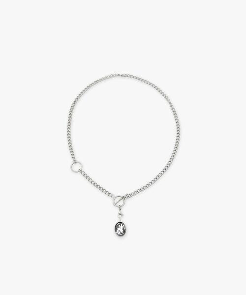 agnes b.（アニエスベー） ネックレス メンズ スチール ネックレス