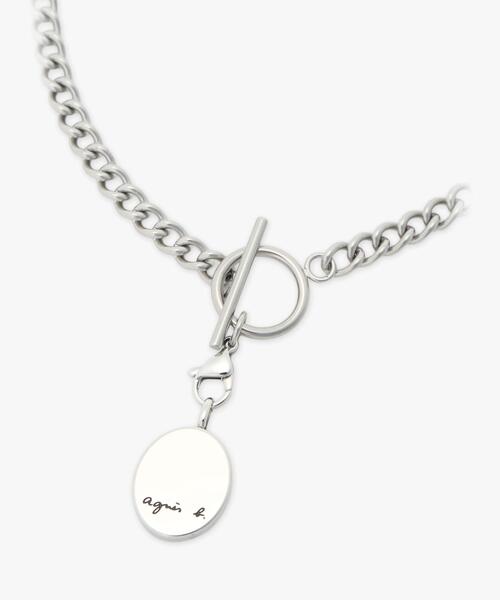 agnes b.（アニエスベー） ネックレス メンズ スチール ネックレス
