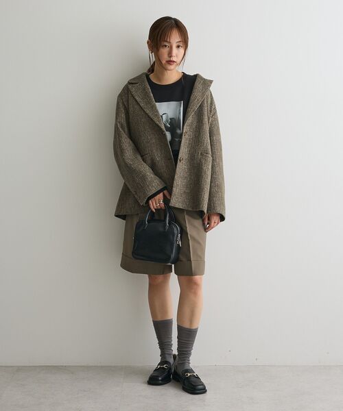 CULLNI　ブッチャーツイードテーラードジャケット　1　グレー CRAFT STANDARD BOUTIQUE（クラフトスタンダードブティック