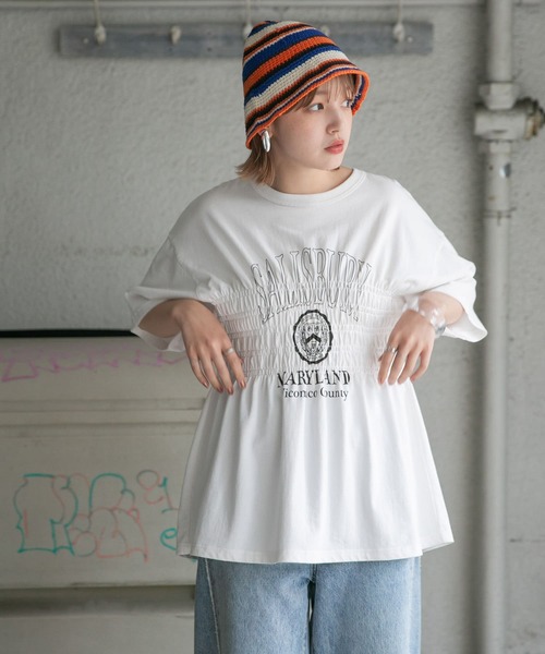 「KBF」 半袖カットソー ONE ピンク系その他 レディース_画像9