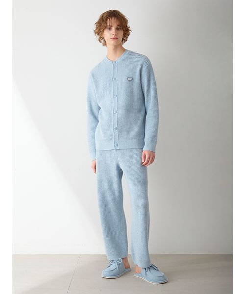 gelato pique（ジェラートピケ） パジャマ 「HOMME」ワッフルニット