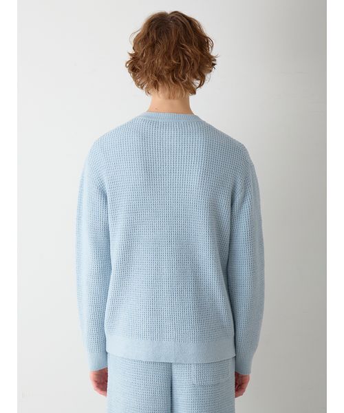 gelato pique（ジェラートピケ） パジャマ 「HOMME」ワッフルニット