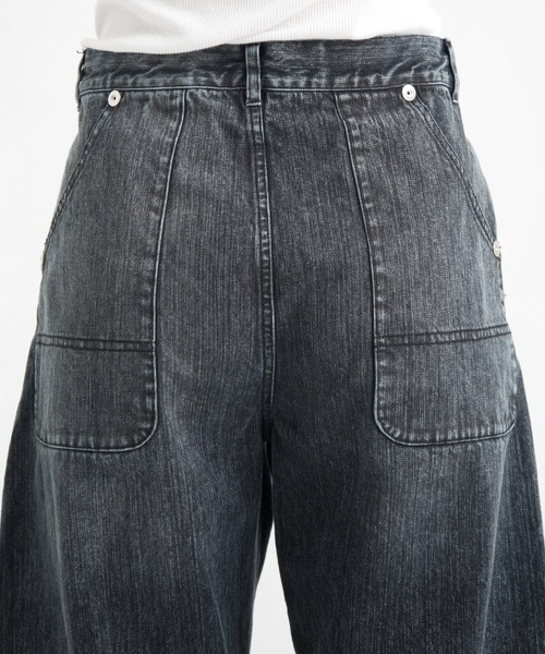 CONZ ジーンズ COLOR DYED SLAB CURVED DENIM メンズ : ZOZOTOWN Yahoo