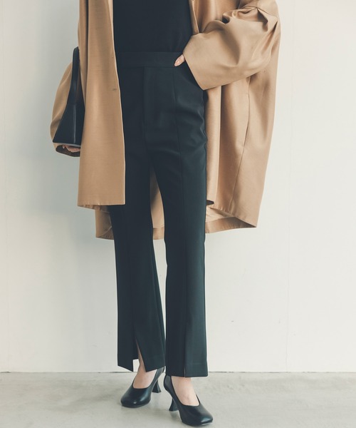 anuans 「anuans」 パンツ SMALL ブラック レディース : ZOZOTOWN