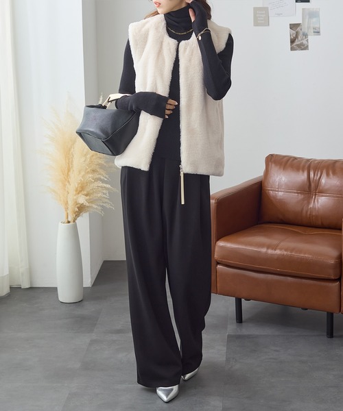 ベスト ジレ ジッパーファーベスト レディース : ZOZOTOWN Yahoo!店 ベスト ジレ ジッパーファーベスト レディース : ZOZOTOWN Yahoo!店