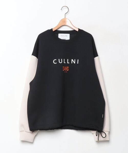 【新品タグ付き】CULLNI ロゴ刺繍 オーバーサイズロンT サイズ2 CULLNI（クルニ） 長袖Tシャツ 2 ブラック メンズ : ZOZOTOWN Yahoo!店