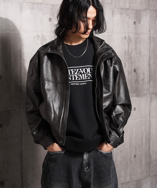 ジャケット・アウター VINTEGE design jacket CLEL（クレイル） ブルゾン アウター 「CLEL」High Vintage Design