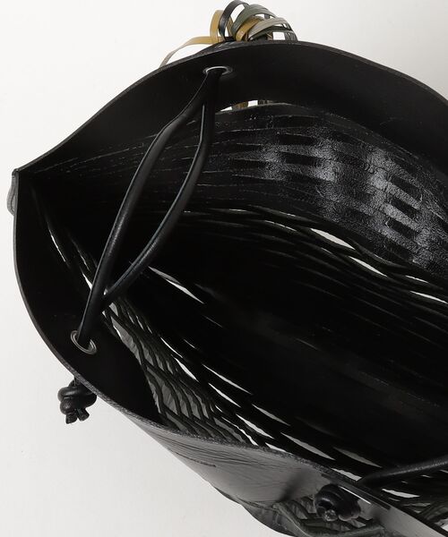 「A VACATION」 ショルダーバッグ - ブラック レディース_画像4