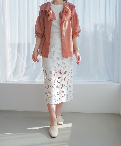 「MODE KAORI」 パンプス 23cm ベージュ系その他 レディース_画像9