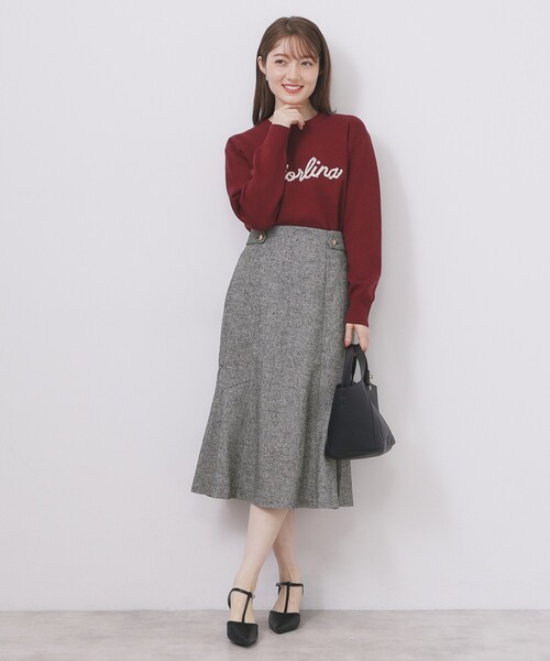 index（インデックス） スカート マーメイドフレアスカート「洗濯機OK