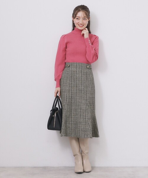 index（インデックス） スカート マーメイドフレアスカート「洗濯機OK