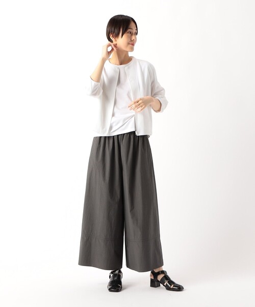 「K.T KIYOKO TAKASE」 ブルゾン 11号 アッシュグレー レディース_画像2