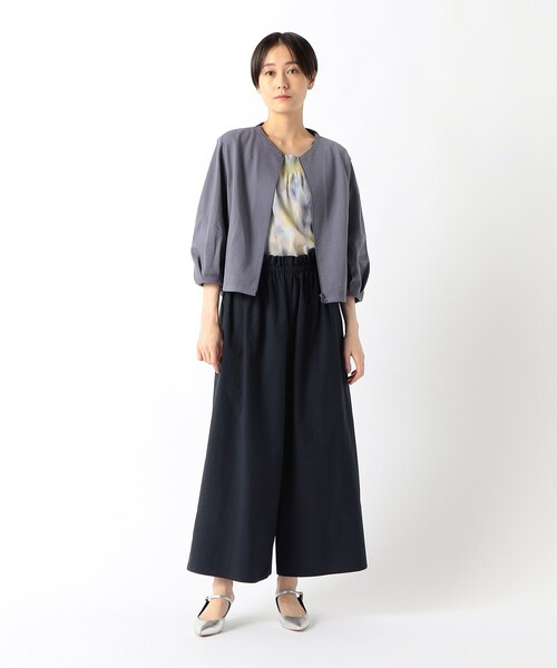 「K.T KIYOKO TAKASE」 ブルゾン 11号 アッシュグレー レディース_画像6