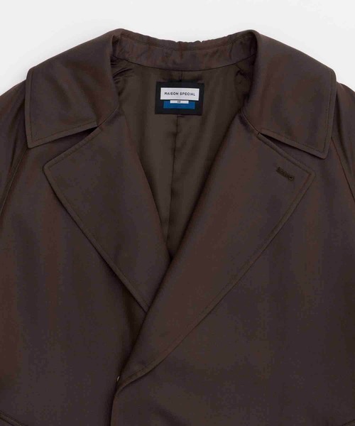 MAISON SPECIAL（メゾンスペシャル） チェスターコート 2 ブラック