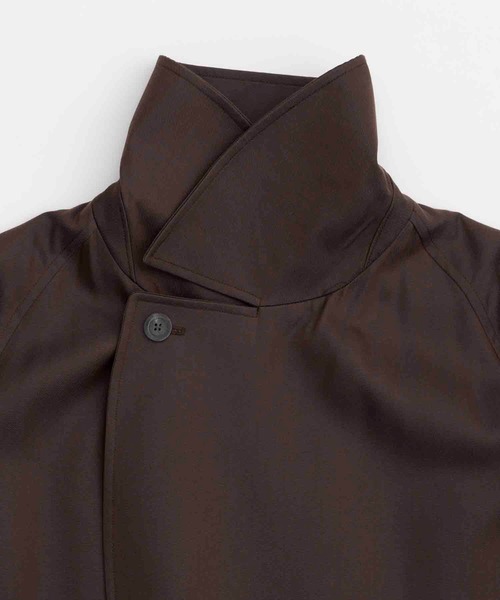 メゾンスペシャル チェスターコート ブラック サイズ2 MAISON SPECIAL（メゾンスペシャル） チェスターコート 2 ブラック