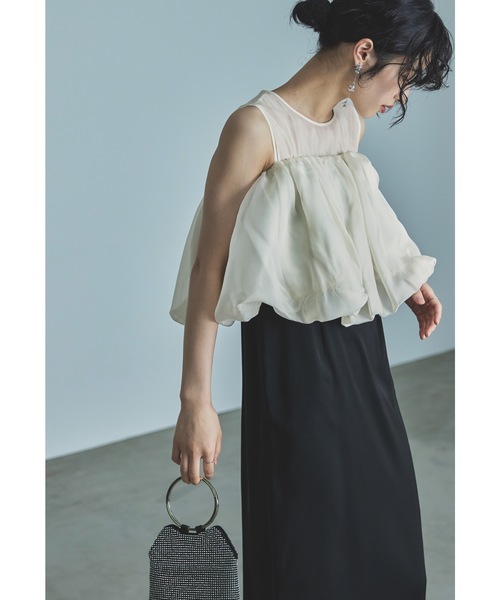 「niana」 コンビワンピース M モカ レディース_画像4