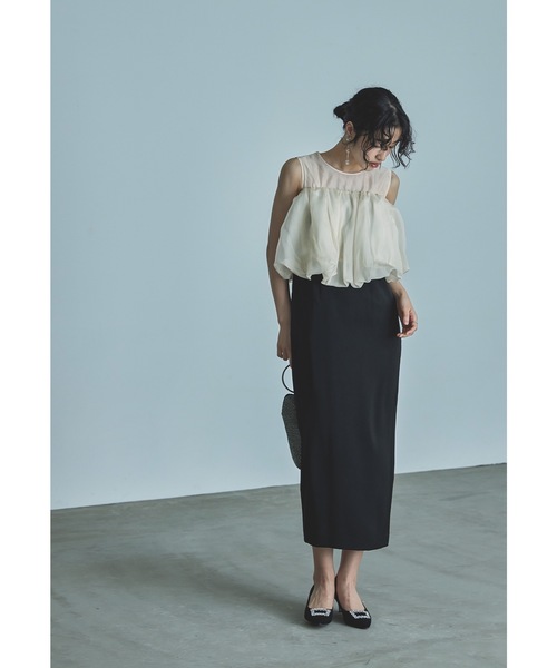 「niana」 コンビワンピース M モカ レディース_画像5