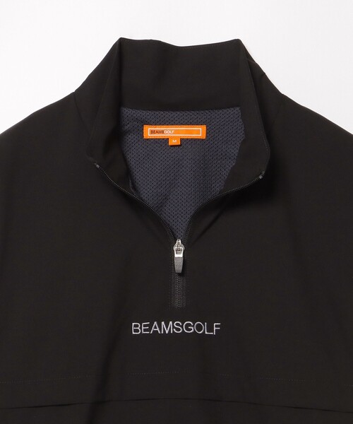 BEAMS GOLF（ビームス ゴルフ） ジャージブルゾン LARGE ブラック
