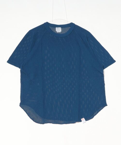 「WALLA WALLA SPORT」 半袖Tシャツ MEDIUM インディゴブルー メンズ_画像3