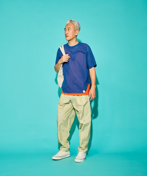 「WALLA WALLA SPORT」 半袖Tシャツ MEDIUM インディゴブルー メンズ_画像5