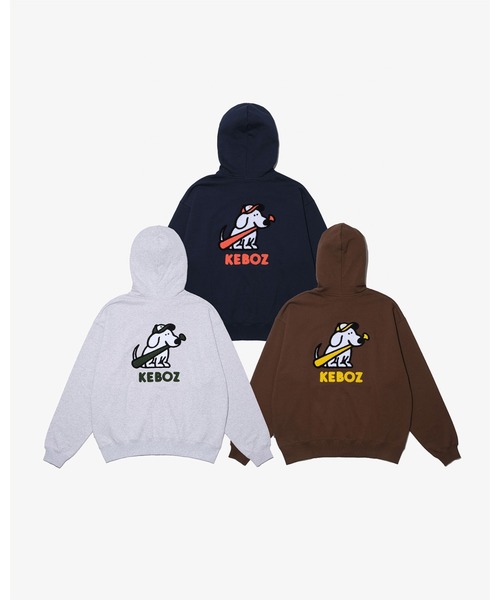 KEBOZ（ケボズ） パーカー YIK SWEAT FULL ZIP HOODIE メンズ