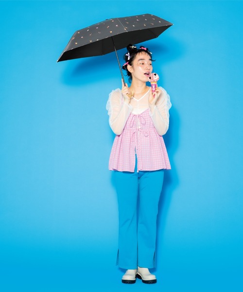 Wpc. 晴雨兼用 日傘 長傘 日傘 uvカット 折りたたみ傘 形状記憶 軽量