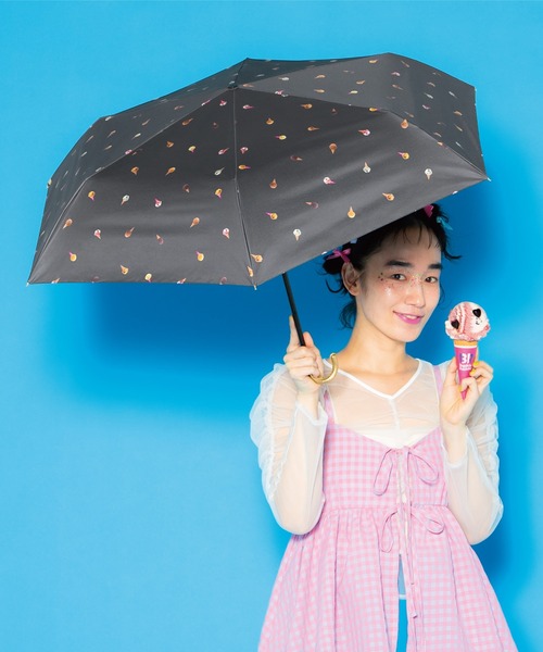 Wpc. 日傘 折りたたみ傘 折り畳み 晴雨兼用 サーティワン アイス