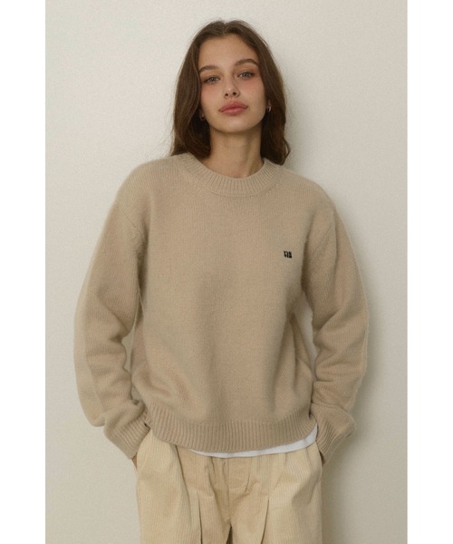 ALEXIA STAM（アリシアスタン） ニット セーター Logo Knit Top