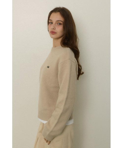 ALEXIA STAM（アリシアスタン） ニット セーター Logo Knit Top