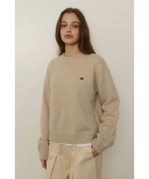 ALEXIA STAM（アリシアスタン） ニット セーター Logo Knit Top