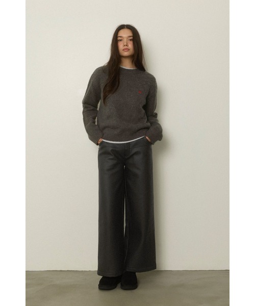 ALEXIA STAM（アリシアスタン） ニット セーター Logo Knit Top