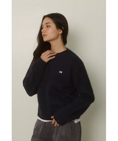 ALEXIA STAM（アリシアスタン） ニット セーター Logo Knit Top