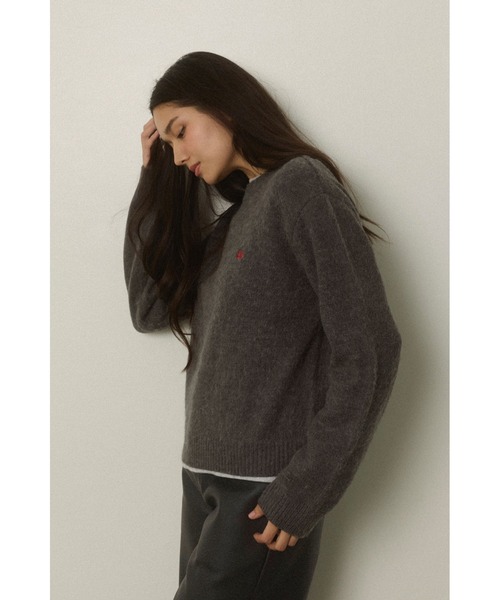 ALEXIA STAM（アリシアスタン） ニット セーター Logo Knit Top