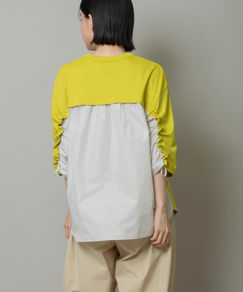 「Munich」 7分袖カットソー FREE アイボリー レディース_画像5