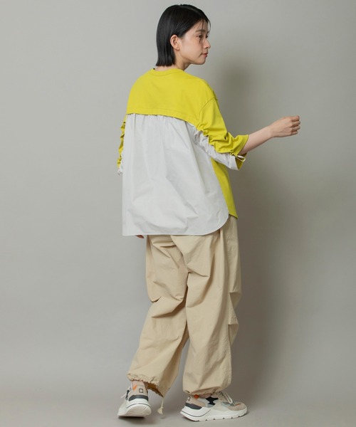 「Munich」 7分袖カットソー FREE アイボリー レディース_画像6