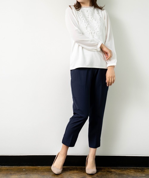 「ANNA LUNA」 長袖ブラウス SMALL ホワイト レディース_画像5