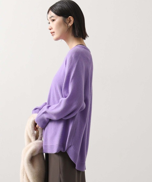 【かわいい⭐Du Blattys】紫　銀プリント　セーター b0166099-1.jpg