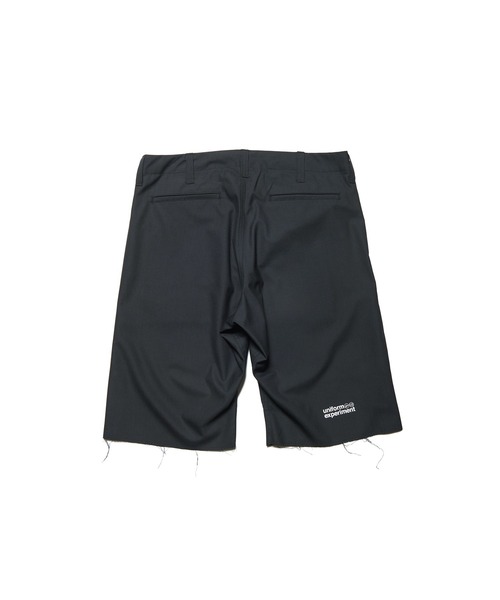 パンツ STRETCH WOOL CUT-OFF SHORTS メンズ レディースの画像