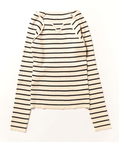 「ANAP」 長袖ニット FREE アイボリー レディース_画像2