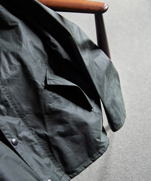 ミリタリージャケット モッズコート 「Barbour」barbour os transport waxの画像