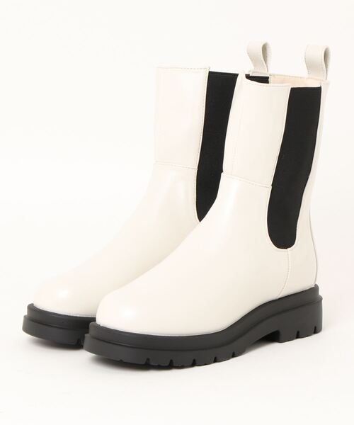 「Piedi Nudi」 「lirio blanco」ショートブーツ M ブラック レディース_画像6