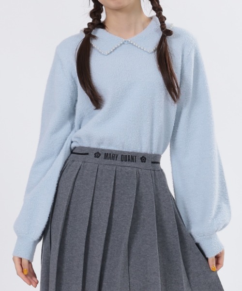 MARY QUANT（マリークヮント） ニット セーター マリークワント パール